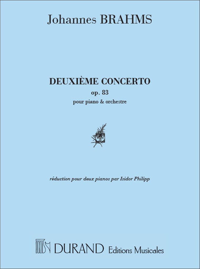 Concerto N2 Op 83 Piano Et 2Piano Pour L'Orchestre